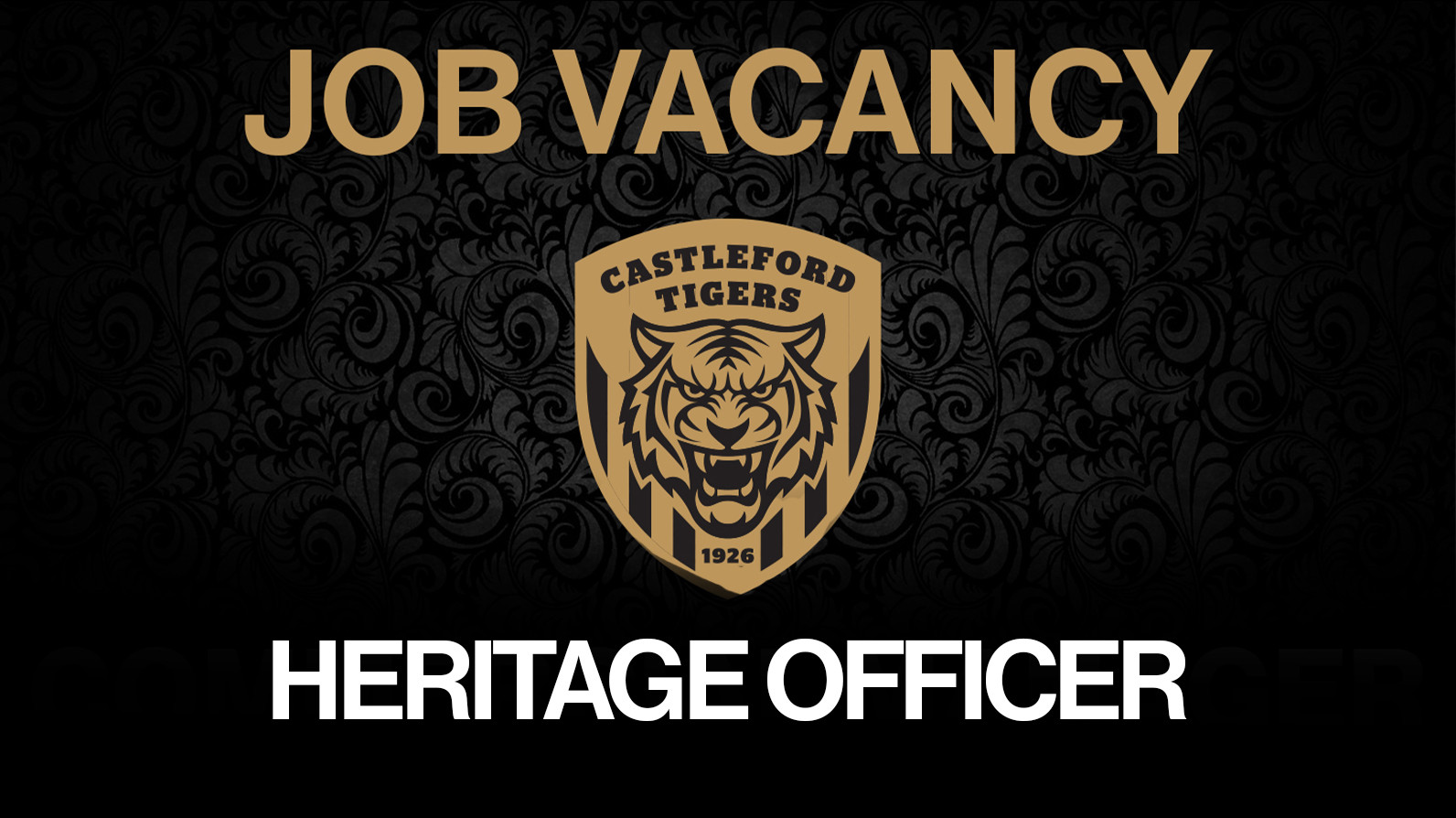 JOB VACANCY: HERITAGE OFFICER