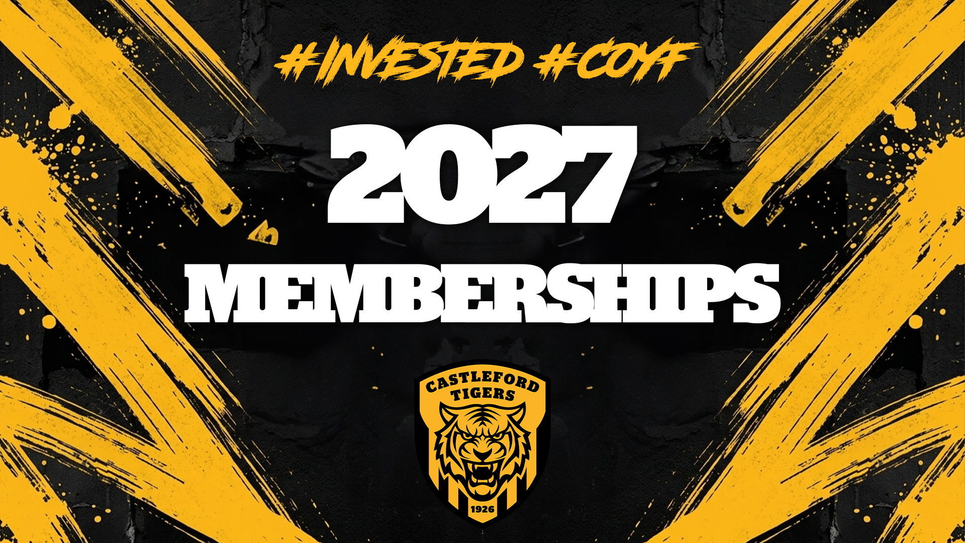Invest In Castleford | 2027 Memberships On Sale Now