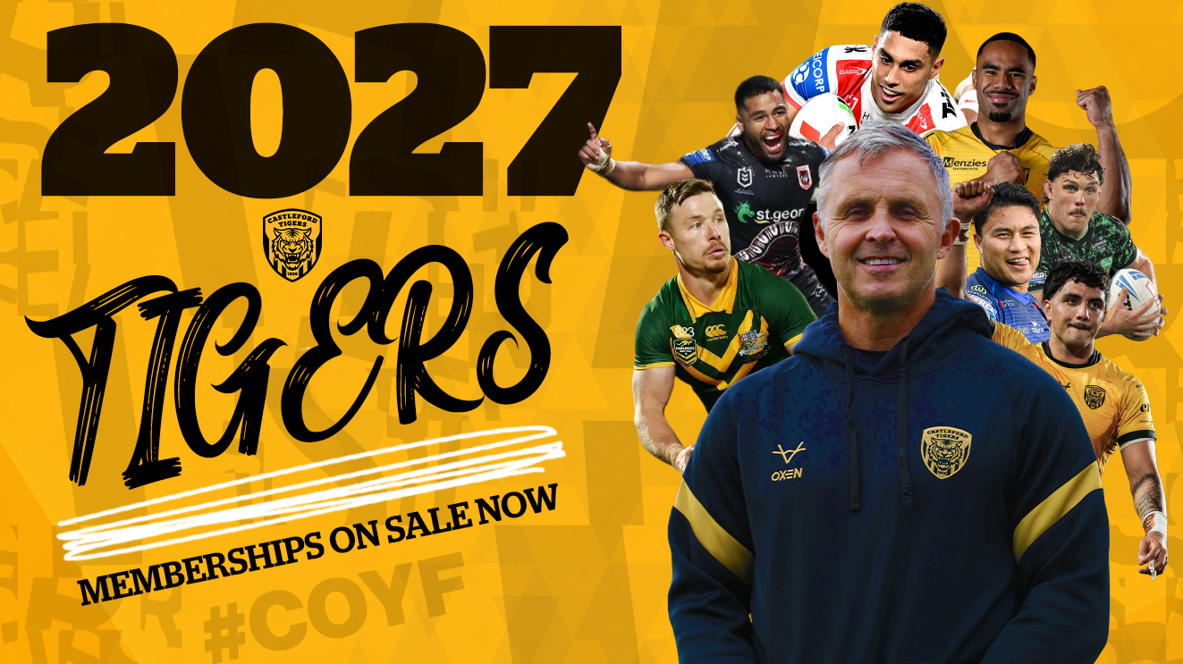 2027 MEMBERSHIPS ON SALE NOW