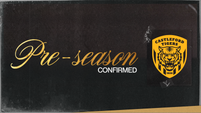 Pre-season fixtures confirmed