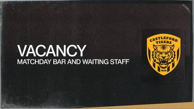 Vacancy - Matchday Casual Bar & Waiting Staff