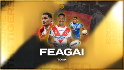 Tigers sign Feagai for 2027