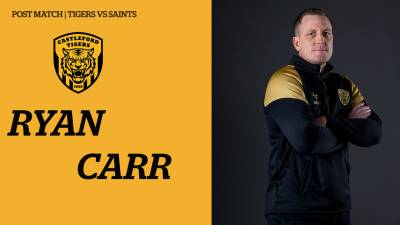 Ryan Carr | Post Match Press Conference | Castleford Tigers Vs St Helens RD12